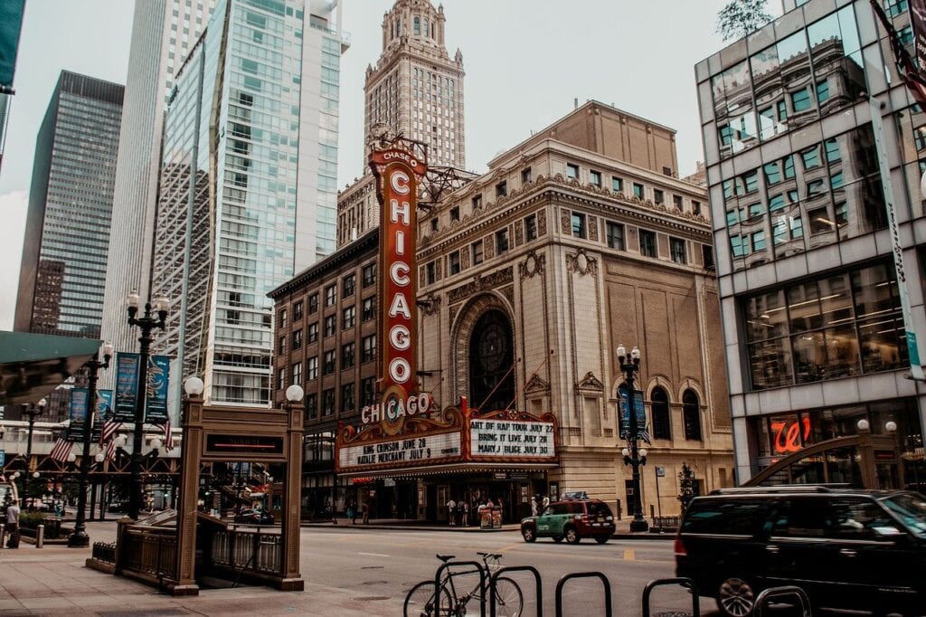 chicago, usa, building